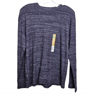There Abouts Academy Purple Boy's Long Sleeve Shirt Thermal NWT Size Large 14 16